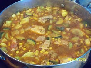 Print Calabaza con Pollo (Squash with Chicken) | Just A Pinch Chicken Boil, Calabaza Recipe, Calabacitas Recipe, Pollo Recipe, Well Cover, Authentic Mexican Recipes, Mexican Meals, Mexican Soup, Mexican Foods