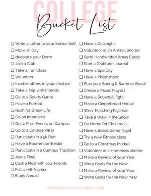 Louisiana Tattoo, College Bucket List, College Dorm Checklist, Freshman Tips, College Checklist, College Life Hacks, Freshman Year College, Bucket List Ideas, College Advice