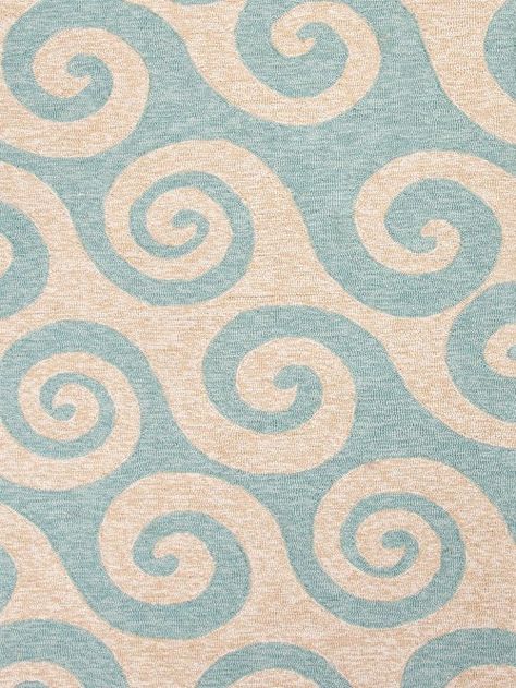 Swirly Wave Rug Blue Coastal Rug, Mermaid Room, Jaipur Rugs, Coastal Rugs, Beach Room, Coastal Living Rooms, Beach Bedroom, Coastal Bedroom, Coastal Living Room