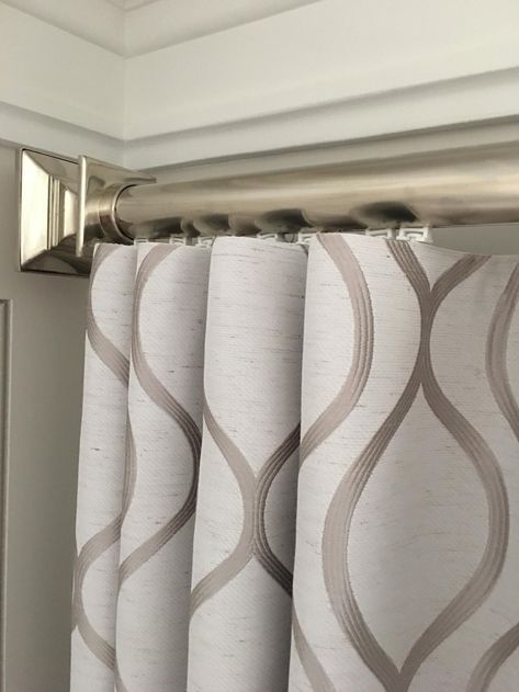 Curtain track system