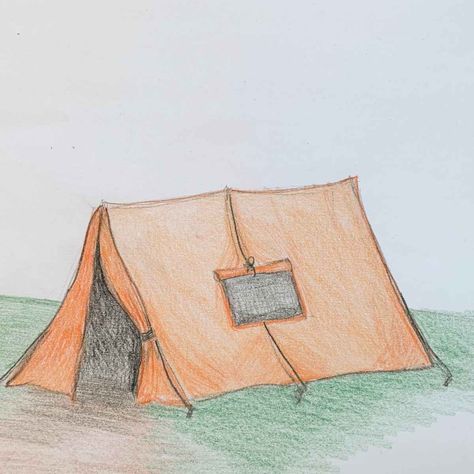 How To Draw Vines, Drawing Vines, Draw Vines, Tent House For Kids, Tent Drawing, Vines Hanging, Tent Ideas, Vine Drawing, Tent Fabric