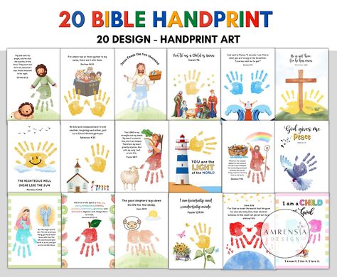 Baby handprint art