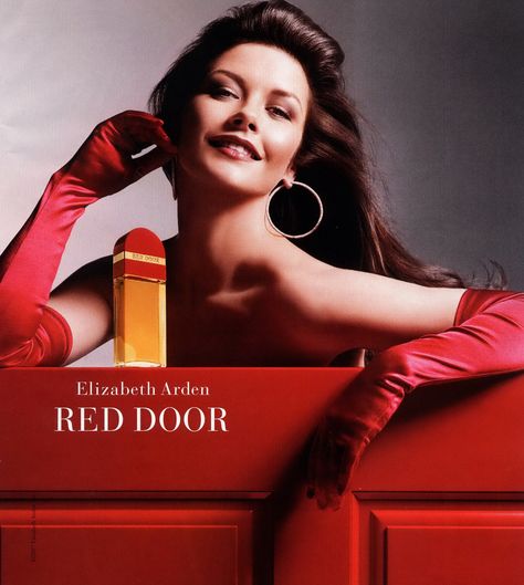 Red Door Perfume, Perfume Campaign, Elizabeth Arden Perfume, Elizabeth Arden Red Door, Fragrance Ad, Baccarat Rouge 540, Zeta Jones, Chanel Perfume, Celebrity Perfume