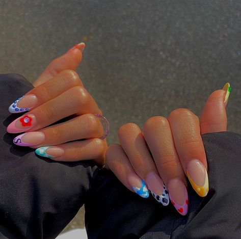 Trendy Short Acrylic Nails, Spring Break Nails Acrylic, Pink Zebra Nails, Nails Acrylic Short, Bday Nails, Spring Break Nails, Hello Nails, Nails Aesthetic, Glamour Nails