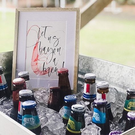 Jami Gallaway Velez on Instagram: "I love a good play on words and this engagement party was themed ‘Loved Bayou!’ 🥰 #weddingtheme #lovedbayou #customweddingsigns #etsywedding #watercolor #weddinginspo #weddingdecor #partydecor" Bayou Engagement Party, How Sweet It Is To Be Loved Bayou Engagement Party, Loved Bayou Party, Louisiana Saturday Night Party, Bayou Party Theme, How Sweet It Is To Be Loved Bayou Party, Bayou Themed Party Ideas, Bayou Party, Clam Bake Party