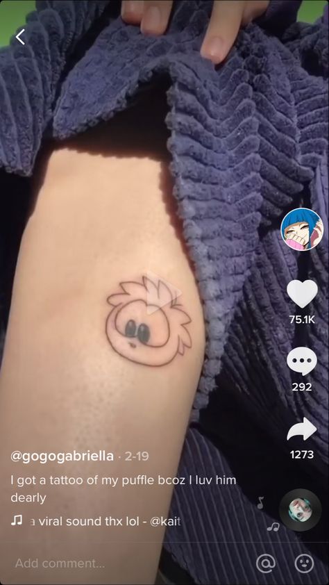 Puffle Tattoo, Get A Tattoo, Infinity Tattoo, Tatting, Tattoos