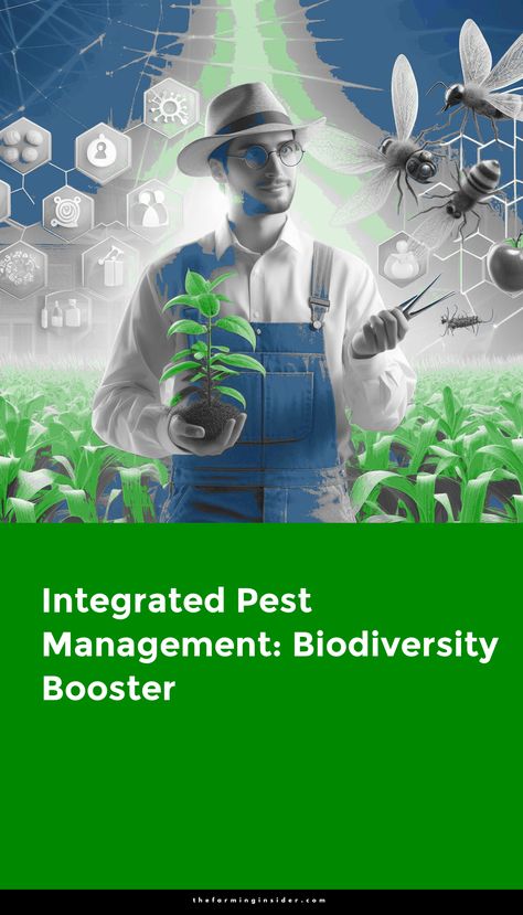 Let's explore integrated pest management: Biodiversity booster.



Integrated Pest Management (IPM) is a holistic and sustainable approach to controlling pests in agriculture.



It emphasizes the use of multiple pest management tactics to reduce reliance on chemical pesticides.



Biodiversity, the variety of life forms in an ecosystem, is a fundamental component of IPM.



Biodiversity is essential for agricultural systems as it promotes natural pest control by maintaining a diverse range of predators, parasites, and beneficial organisms.



By encouraging a rich and varied ecosystem, farmers can reduce the dependence on chemical interventions while achieving effective pest control.



Additionally, biodiversity enhances the resilience of agricultural landscapes . . . No Till Farming, Soil Conservation, Integrated Pest Management, Biodiversity Conservation, Farming System, Farming Techniques, Aquatic Ecosystem, Conserve Water, Attracting Beneficial Insects