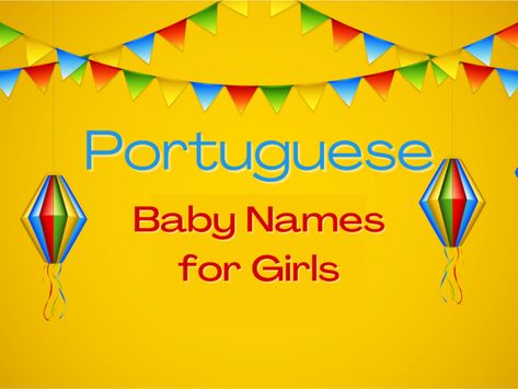 Expecting a daughter? Then you may be searching for the perfect feminine name for her. This list of Portuguese baby names for girls is filled with a variety of beautiful options. From Adelina to Izabel and plenty of names in between, you're sure to find the perfect moniker for your daughter! #girlnames #babynames Portuguese Baby Names, Boy Middle Names, German Names, Feminine Names, Look And Find, Names For Girls, Names For Boys