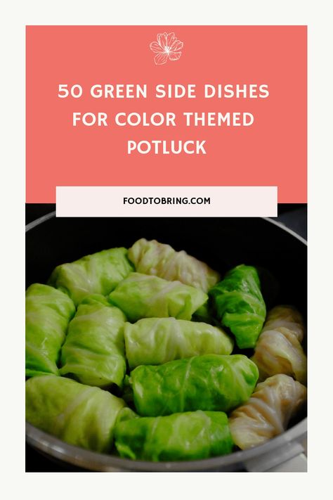 One of my favorite new potluck themes is the Color Party! Some potlucks have every dish in one color or assign each person a different color to make a rainbow of food. St. Patrick’s Day and Easter are common holidays to have a green potluck, so today we will be listing the 50 best green side dishes to bring to a party! Green Color Foods For Party, Green Potluck Food, Color Themed Potluck, Green Foods For Color Party, Green Food Items For Color Party, St Patrick’s Day Pot Luck Ideas, Green Food Ideas For Color Party, Green Foods, St Patrick’s Day Potluck Recipes