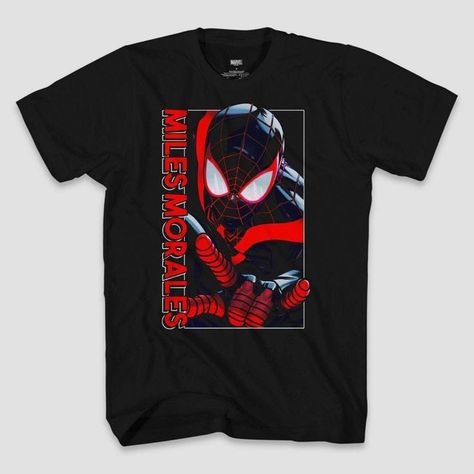 Spider Man Miles, Superhero Suits, Spider Man Miles Morales, Superhero Fashion, Trendy Shirt Designs, Cotton Jersey Fabric, Miles Morales, Zip Up Hoodies, Dream Clothes