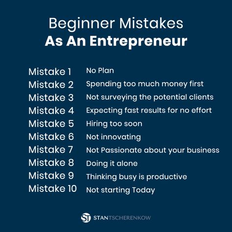 Business Mistakes, Small Business Management, Business Mentor, Success Tips, Business Venture, Functional Medicine, Small Business Tips, Success Mindset, Insta Posts