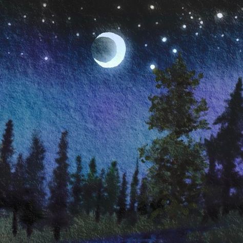 Younglim Song on Instagram: "#iPad drawing #illustration #watercolor #night scene" Night Drawings, Night Sky Drawing, Night Drawing, Ipad Drawing, Pinterest Diy Crafts, Pinterest Diy, Night Landscape, Illustration Watercolor, Night Scene