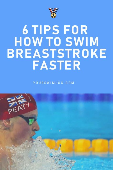 Swimming Breaststroke, Swimmers Workout Dryland, How To Swim Faster, Breaststroke Swimming, Teach Kids To Swim, Team Treats, Swimming Technique, Baby Swim Float, Swim Workouts