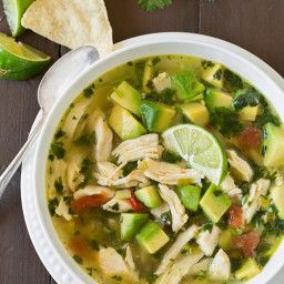 Chicken Avocado Lime Soup Lime Soup, Avocado Recipes Easy, Avocado Soup, Best Soup Recipes, Keto Soup, Detox Soup, Chicken Tortilla, Low Sodium Chicken Broth, Chicken Avocado