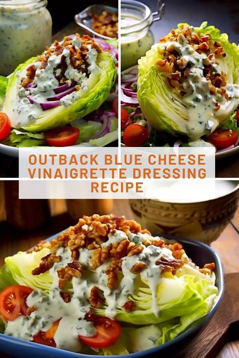 Blue Cheese Vinaigrette Dressing Recipe, Vinegarette Dressing Recipe, Blue Cheese Vinaigrette Dressing, Blue Cheese Vinaigrette, Sauce For Vegetables, Vinaigrette Dressing Recipe, Sweet Dressing, White Balsamic Vinegar, Vinaigrette Dressing