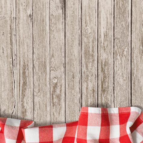 Red Picnic, Wooden Table Background, Old Wooden Table, Dollar Photo, Table Background, Picnic Tablecloth, Life Color, Photo Club, Food Magazine