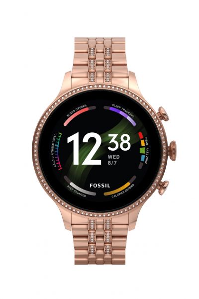 Fossil Gen 6 smartwatch Fossil Watch, Sleep Tracker, Fossil Watches, Wearable Tech, Gold Models, Heart Rate Monitor, Rose Gold Bracelet, Garmin Watch, Diode