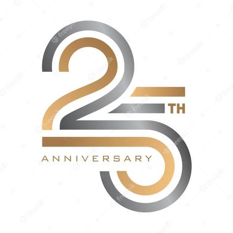 25 Anniversary Logo Design, 25 Years Anniversary Logo, 25th Anniversary Logo Design, 25 Anniversary Logo, Company Anniversary Logo, 25 Logo Design, 25 Years Logo, 20 Typography, Graphic Numbers