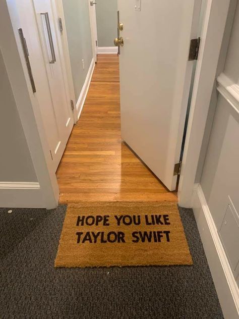 Taylor Swift Door Mat, A Quiet Life, Quiet Life, House Inspo, My Room, Door Mat, Oregon, Taylor Swift, Bedroom Ideas