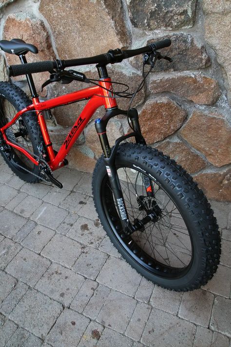 Salsa Creates new Fat Bike Categories w/ New Bucksaw, Blackborow & More - Bikerumor Buck Saw, Clown Shoes, Pedal Power, Bike Stand, Custom Bicycle, Hot Bikes, Fat Bike, Fat Tire, Bike Tire