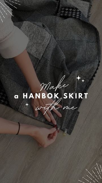 Sara SJ Kim | 📽 Sewing Therapy on Instagram: "✨Make a Hanbok Skirt with Me✨ I just realized I haven’t yet shared the process of sewing my Hanbok Skirt, so here it is! 🥰 Join me in making a Hanbok Skirt if you haven’t yet! First, we’ll tackle the ties. Cut waistbands in two distinct colours for a versatile, reversible look. If necessary, add interfacing for structure. Sew together one short end of each waistband, right sides facing, leaving a gap for the ties. Next, we delve into the art of pleating – a skill you’ll refine with each skirt you make. Sew the pleats into place. Sandwich the ties between the waistbands’ right sides and stitch along the perimeter. For thicker fabrics, trim the corners to ensure a clean finish. Then, flip the waistband right side out. Conceal the seam with the Hanbok Skirt, Skirt Sewing Tutorial, I Just Realized, Diy Sewing Pattern, Skirt Pattern, Fashion Sewing, Sewing Dresses, Join Me, Sewing Tutorials