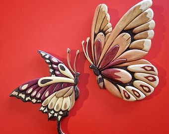 Free Intarsia Wood Patterns, Bois Intarsia, Queen Butterfly, Wood Intarsia, Butterfly Queen, Intarsia Wood Patterns, Wood Butterfly, Intarsia Patterns, Scroll Saw Pattern