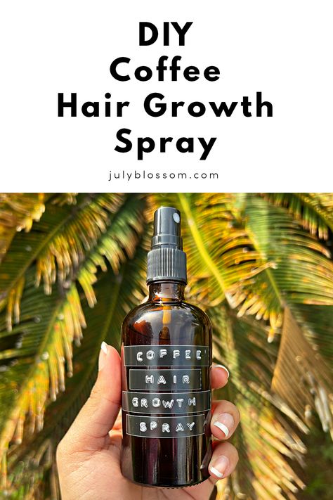 Got coffee? This DIY coffee hair growth spray is designed to wake up sleeping hair follicles to get them to start working on growing that gorgeous silky waist-length hair we all want. Coffee Hair Growth, Rosemary For Hair, Coffee Hair, Natural Bristle Brush, Hair Growth Spray, Waist Length Hair, Hair Nutrition, Natural Beauty Remedies, Best Hair Care Products