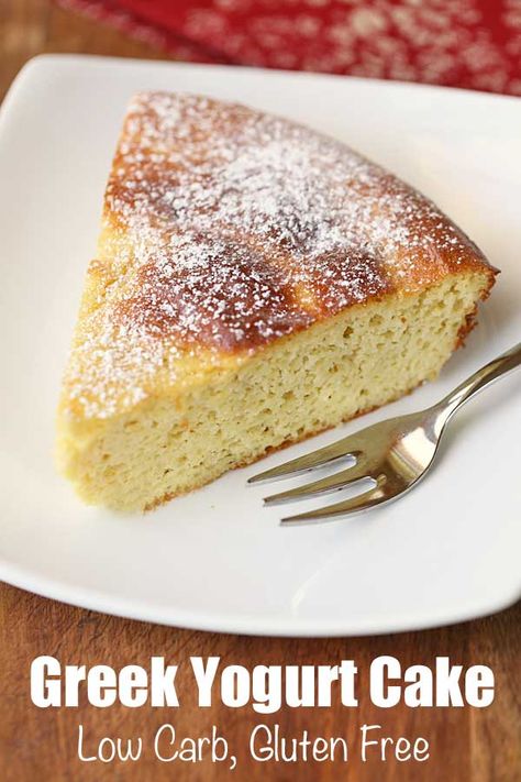 Fluffy Yogurt, Greek Yogurt Cake, Almond Flour Cakes, Greek Yogurt Recipes, Almond Flour Recipes, Yogurt Cake, Healthy Food Blogs, Yogurt Recipes, Healthy Cake