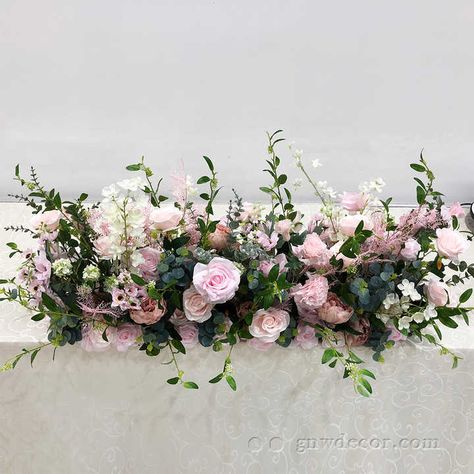 Factory Wholesale Artificial Flower Runner Floral Garland Wedding Table Greenery Toppers For Flower Border Flower Decoration - Buy Wedding Decoration,Flower Garland,Flower Runner Product on Alibaba.com Wedding Table Greenery, Flower Runner, Garland Wedding Table, Garland Flower, Floral Garland Wedding, Diy Wedding Garland, Table Greenery, Garland Table Runner, Wedding Table Garland