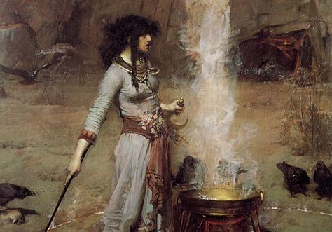 Hex the Patriarchy: Witchcraft and Power in the #Metoo Era – Miranda the Middle-Aged Witch Witch History, Wiccan Symbols, John William Waterhouse, Tate Britain, Greek Mythology Art, Ancient Mythology, Mythology Art, Magic Circle, Greek Myths