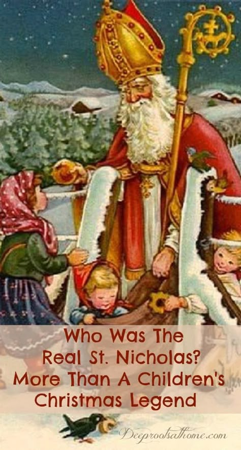 Who Was The Real St. Nicholas? More Than A Children's Christmas Legend Mediterranean City, St Nicholas Day, Christ Centered Christmas, Catholic Crafts, St Nicolas, Bunny And Bear, Daughters Of The King, St Nick, Saint Nicholas