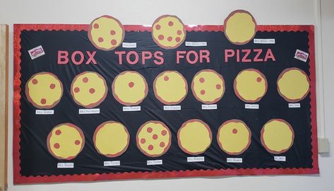 Pto Bulletin Board Ideas, Box Tops Contest, Pta Membership Drive, Pto Membership, Pto Bulletin Board, Membership Ideas, Pta Programs, Pta Board, Pta Membership