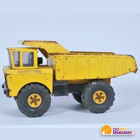 Tonka truck U Haul Truck, Yellow Truck, Truck Room, Tonka Trucks, Tonka Toys, Tonka Truck, Pressed Metal, Collectible Toys, Vintage Vehicles