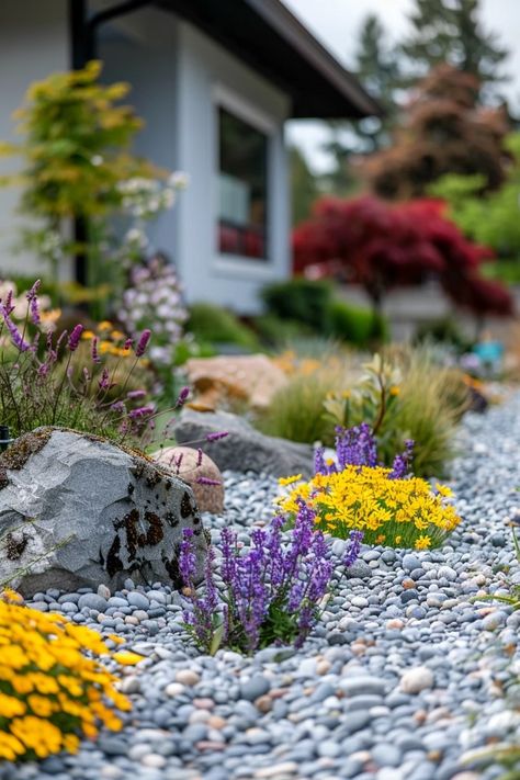 Low Maintenance Landscaping Ideas Pacific Northwest Pacific Northwest Landscaping Ideas, Easy Maintenance Landscaping, Pacific Northwest Landscaping, Zen Courtyard, Pnw House, Low Maintenance Landscape Ideas, Low Maintenance Landscaping Ideas, Grass Backyard, Low Maintenance Landscaping Front Yard