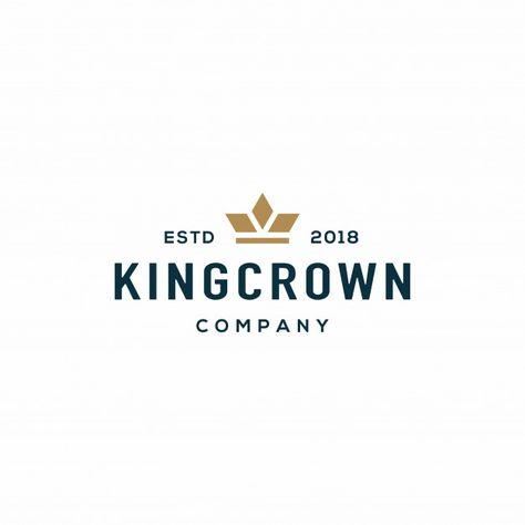 Logo Crown Design, Regal Logo Design, Crown Logos, Geometric Logo Inspiration, King Crown Logo, Regal Logo, Logo With Crown, King Logo Design, Prince Logo