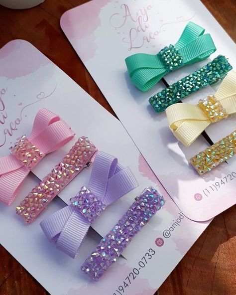 Diy Baby Bows Headbands, Diy Hair Accessories Tutorial, Hair Accessories Diy Headband, Hair Bow Instructions, Hair Bows Diy Ribbon, Hair Accessories Tutorial, Felt Hair Accessories, Girls Hair Bows Diy, Homemade Bows