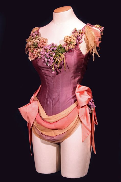 M12 Satin leotard worn in Life photoshoot Vintage Circus, 50th Anniversary, Marilyn Monroe, 19th Century, Lilac, Satin