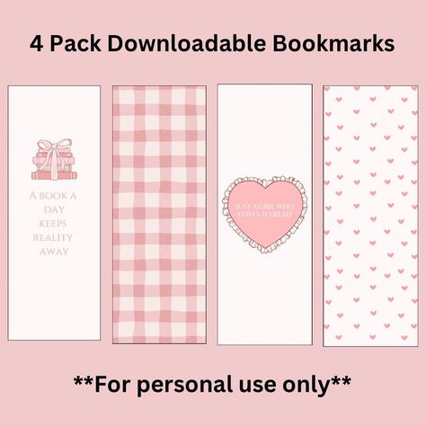 Pink Bookmark Ideas, Aesthetic Printable Bookmarks, Book Mark Printable Aesthetic, Book Mark Ideas Printables, Bookmark Ideas Aesthetic Printable, Book Mark Design Ideas, Aesthetic Book Mark Ideas, Aesthetic Bookmarks Design, Bookmark Design Printables