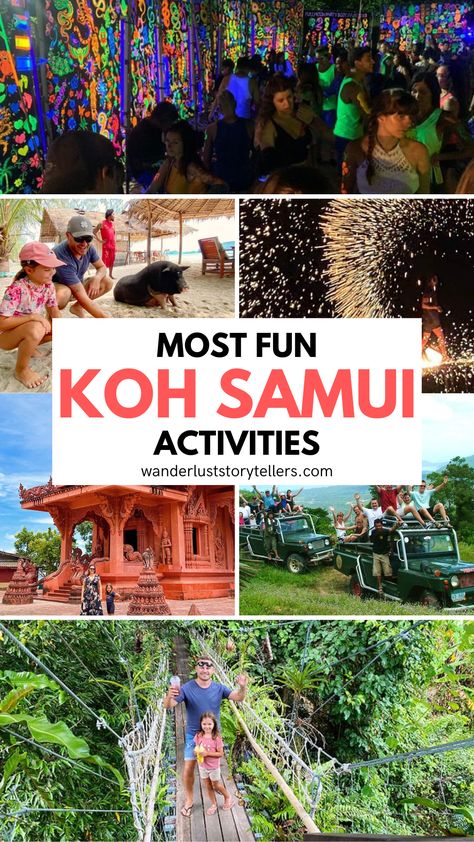 Most Fun Koh Samui Activities Things To Do Koh Samui, Koh Samui Itinerary, Koh Sumai Thailand, Koh Samui Things To Do, Koi Samui, Thailand Bucketlist, Kho Samui Thailand, Kho Samui, Thailand Koh Samui