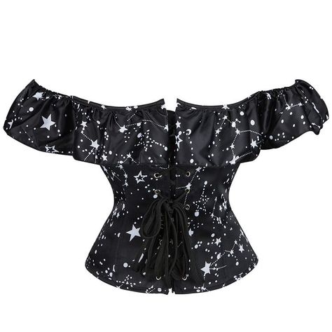 New Product Alert!!! Check out our new Constellation Corset! Available in two styles! With or without sleeves! Comes in sizes s-xl! Get your corset for only $22.50 now! https://wickedwomenshop.store/products/constellation-corset Constellation Corset, Gothic Elegance, New Product Alert, Gothic Corset, Waist Trainer Corset, Overbust Corset, Black Corset, Clothes Shop, Accessories Branding