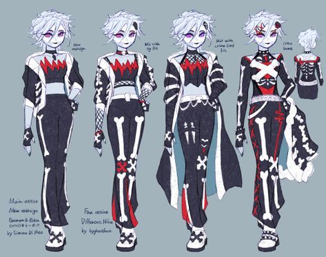 Different Nika💟(suit redesign)    Flatline week 2024 Day 1: Flatline suit redesign    .    Part1 ． Part2 ． Floral dress ． suit redesign Floral Character Design, Dress Up Game Aesthetic, Kaeya Redesign, Mualani Redesign, Flatline Dc, Dc Redesign, Fantasy Ideas, Oc Ideas, Dress Suit