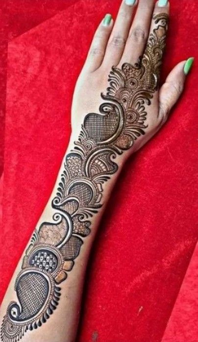 Aarbin Mehndi, Arabian Mehandi Designs, Bangle Mehndi Design Beautiful, Aarebiyn Mehndi, Arbik Art Mehndi, Arebian Mehandi Designs, Arbic Mendhi Design, Mehndi Pic, Arabian Mehndi