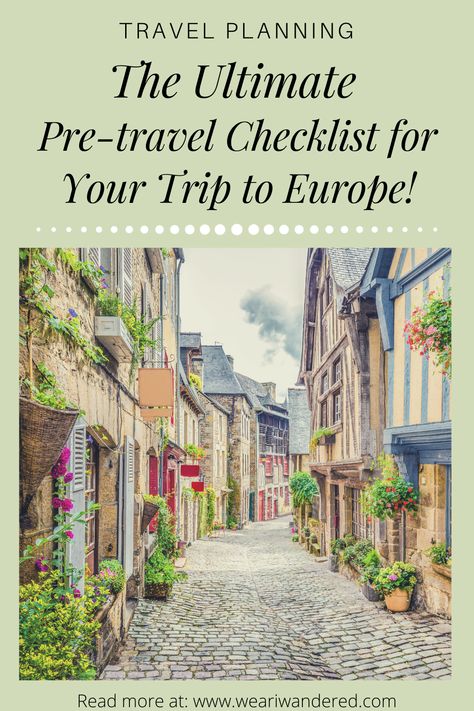 Europe Trip Checklist, Europe Trip Planning Timeline, How To Prepare For A Trip To Europe, Europe Travel Checklist, Europe Checklist, Checklist For Travel, Uk Vacation, Trip Planning Checklist, Roadtrip Ideas