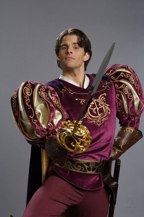 Prince Edward Enchanted, Edward Enchanted, Disney Prince Costume, Enchanted 2007, Enchanted Prince, Giselle Enchanted, James Marsden, Prince Costume, Fan Photo