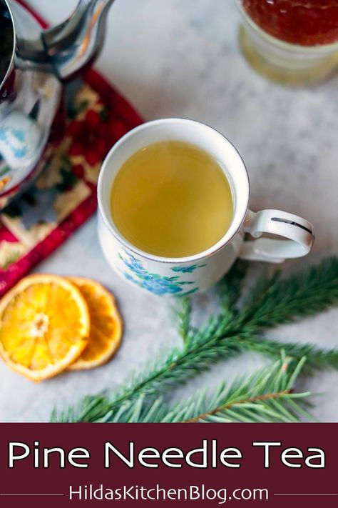 Pine Needle Tea is light, refreshing, and citrusy. It has 4x the amount of vitamin C as 1 cup of orange juice! It's easy to prepare anytime you want a taste of Christmas! Lamb Shawarma Recipe, Shawarma Spice Blend, Assyrian Recipes, Dehydrated Orange Slices, Shawarma Spice, Christmas In A Cup, Shawarma Seasoning, Pine Needle Tea, Shawarma Spices