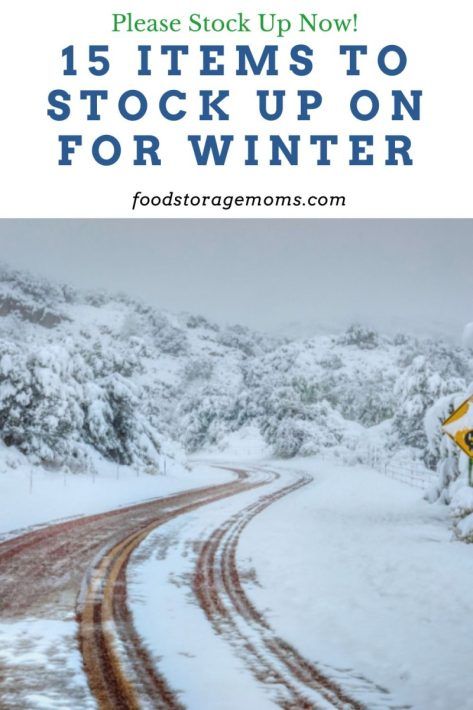 Winter Prepper List, Winter Stock Up List, Snow Essentials, Winter Storm Prep, Old Man Winter, Winter Foods, Canning Food, Car Essentials, Homestead Survival