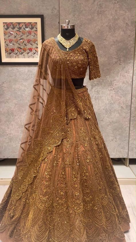 Bridal Outfits Indian, Bridal Dress Indian, Lehenga Indian, Indian Wedding Gowns, Red Bridal Dress, Latest Bridal Lehenga, Marriage Dress, Desi Wedding Dresses, Outfits Indian