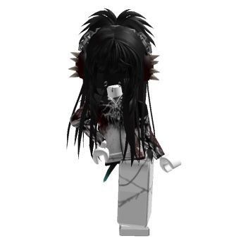 Black Roblox Character, Roblox Y2k Outfits Codes, Outfit Ideas Emo, Emo Roblox Outfits, Code Outfit, Emo Roblox, Emo Fits, Roblox Character, Character Girl