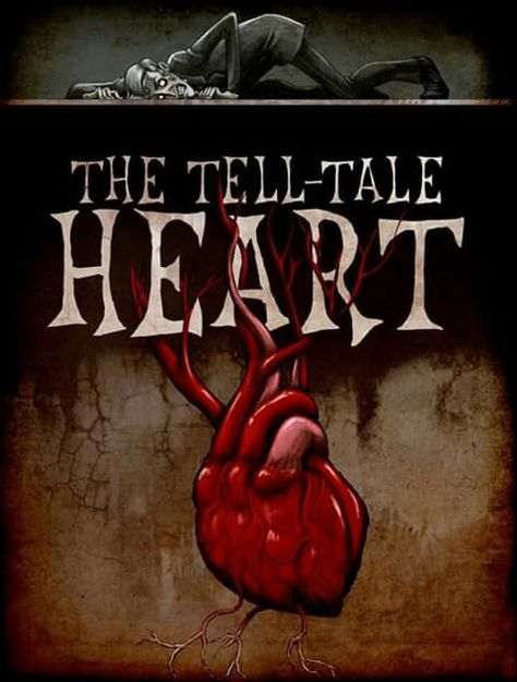 Never Moor, Heart Meaning, Tell Tale Heart, The Tell Tale Heart, Poe Quotes, Halloween Stories, Allen Poe, Edgar Allen Poe, Heart Poster, Essay Questions