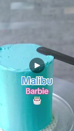 Barbie cake for beginners using piping tips 825, 70 and 030 #vintage #cakesdecorating | deeplyocean.1 | Aqua · Barbie Girl Malibu Barbie Cake, Cake For Beginners, Birthday Cake For Kids, Aqua Barbie Girl, Aqua Barbie, Barbie Birthday Cake, Barbie Cake, Malibu Barbie, Piping Tips